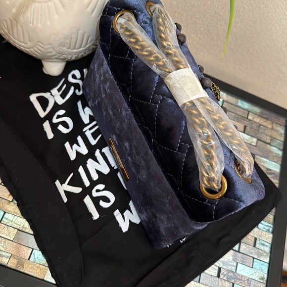 Kurt Geiger London
Mini Kensington Velvet Tonal Jewel Crossbody Bag - Picture 9 of 16